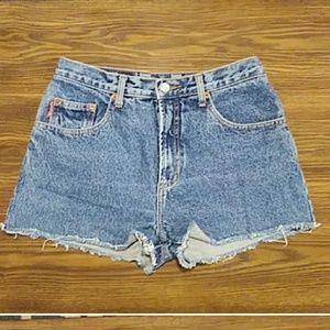 Vintage Bongo High Waisted Jean Shorts